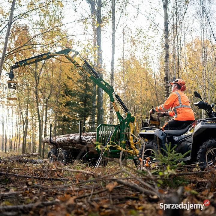 Przyczepa leśna ATV FT42DFR2T Sprzedaż ratalna Ciechanów