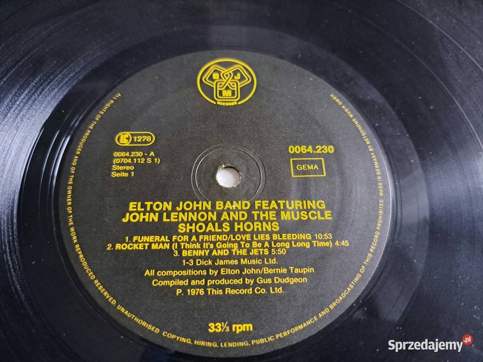 Srara Płyta Winylowa Elton John Band Featuring Płyty i kasety Radom