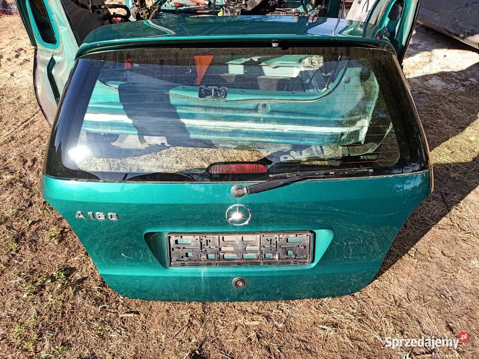 Klapa bagażnika Mercedes A klasa W 168 kolor 282 części blacharskie Szczecin sprzedam