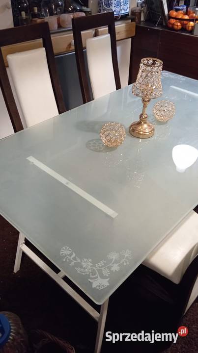 Stół IKEA z krzeslami 150cm Elganowo