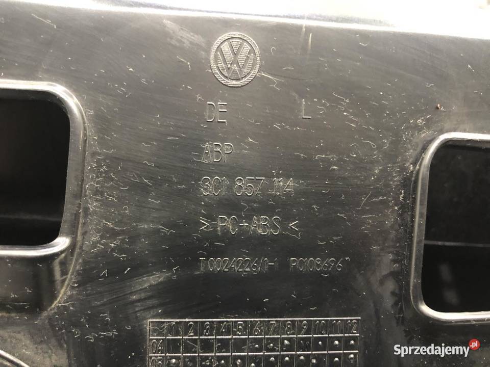 SCHOWEK PASAŻERA VW PASSAT B6 3C1857114 osobowe