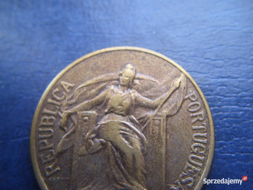 Stare monety 1 eskudo 1924 Portugalia