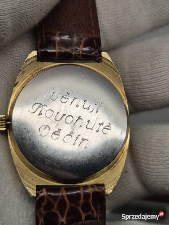 Piękny zegarek mechaniczny Au 10 PRIM sprzedam