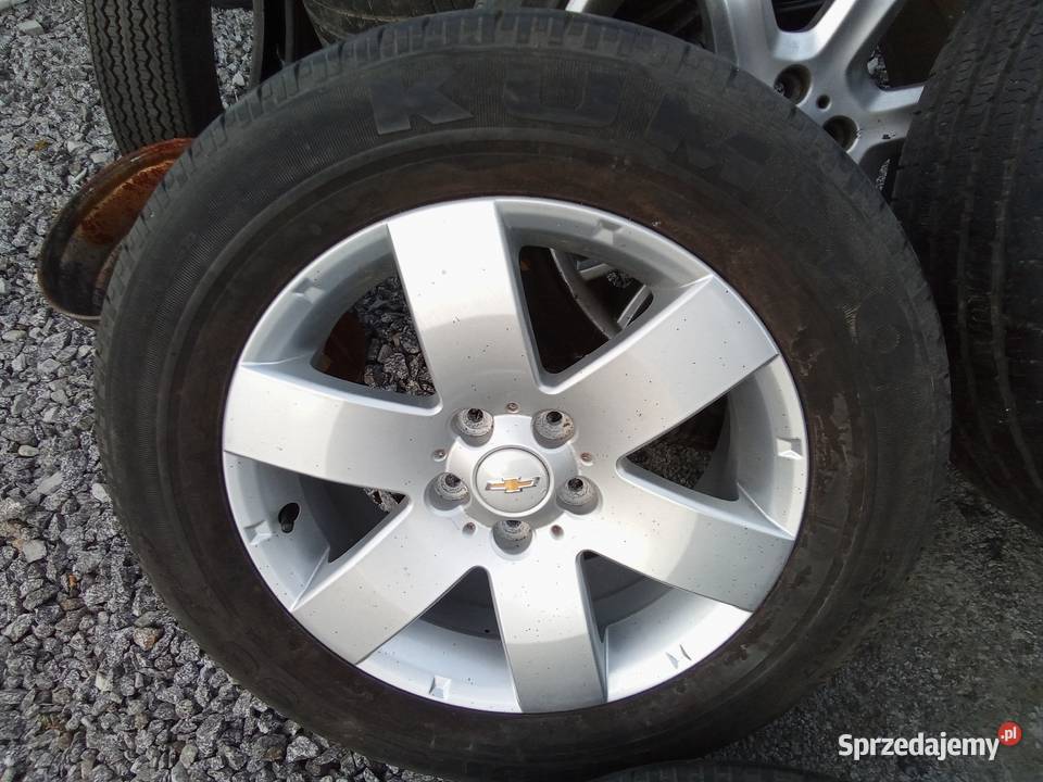 Felgi aluminiowe Chevrolet 7Jx17 5x115 et46 aluminiowe dolnośląskie Sieniawka