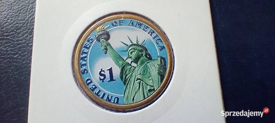 Stare monety 1 dolar USA 3 podkarpackie Lesko