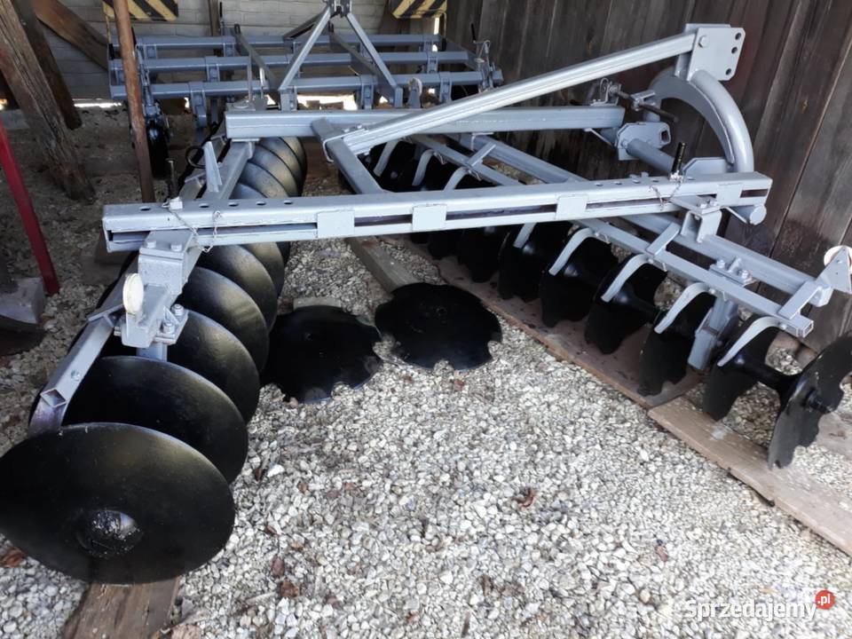 Brona talerzowa 2x 11 talerzy Unia Grudziądz nieuszkodzony Wygoda