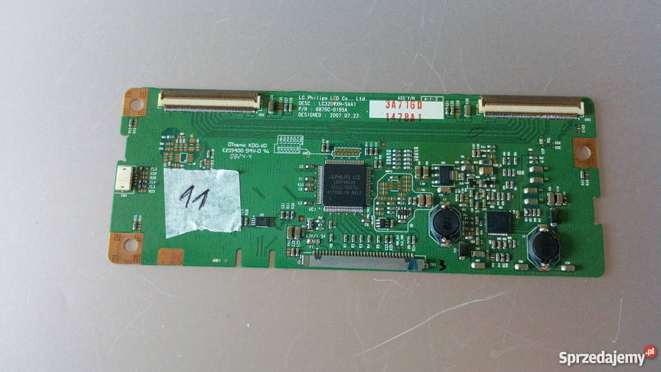 Moduł Tcon 6870C0195 lcd THOMSON32E92nh22 Części i akcesoria Łask