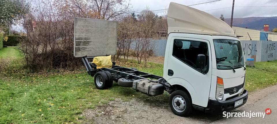 Nissan Cabstar 30d 140 rama pod zabudowę centralny zamek Limanowa