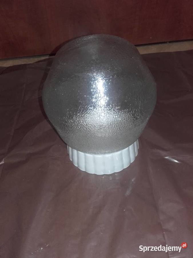 Lampa ścienna sufitowa PRL Będzin