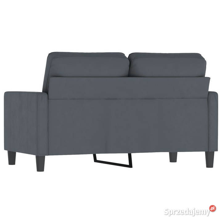 Sofa 2osobowa ciemnoszary 120 tapicerowana Warszawa