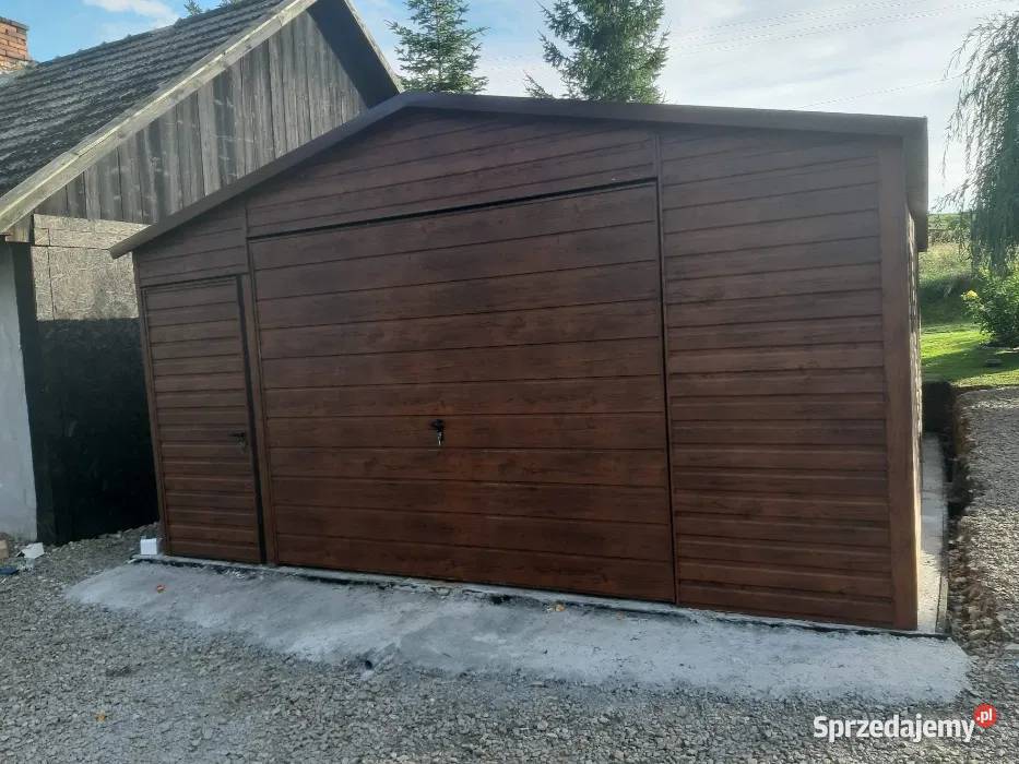 GRAFIT Mały GARAŻ BLASZANY Domek SCHOWEK Altana mazowieckie Płock