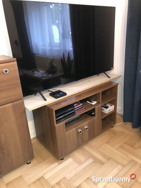 Zestaw drewnianych mebli do salonu Krasne sprzedam