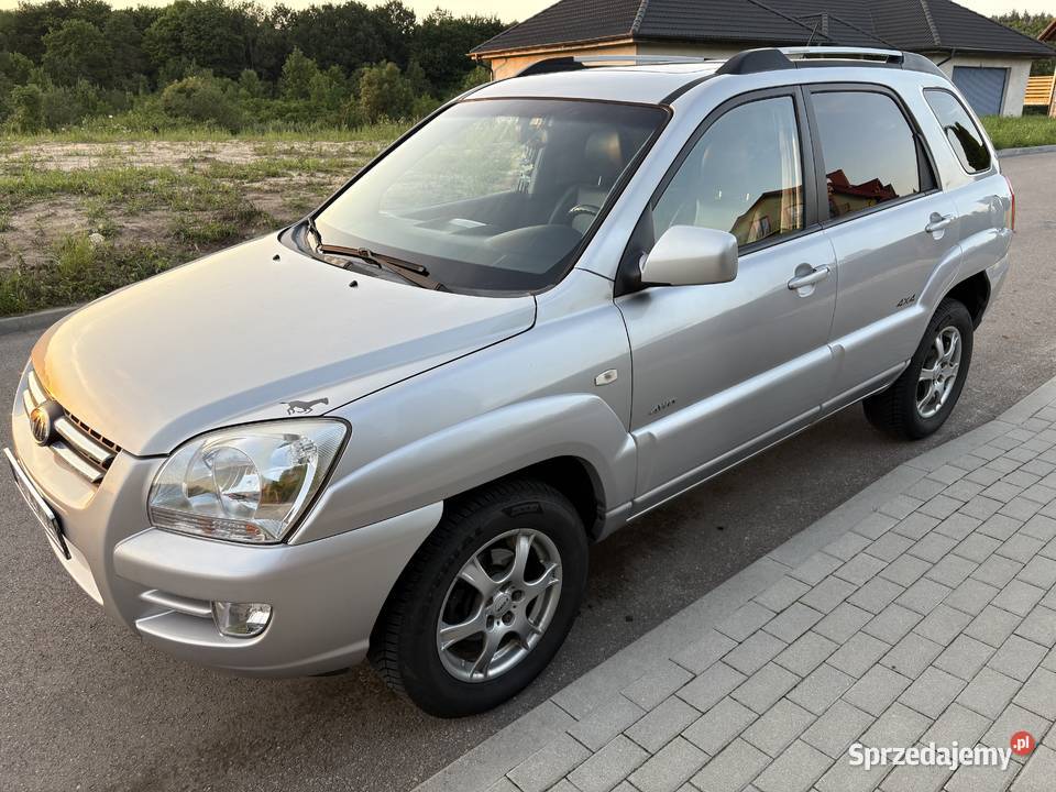 Zadbana KIA SPORTAGE skórzana tapicerka Morzeszczyn
