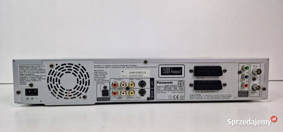 PANASONIC DMRE55 DMR E 55 Nagrywarka DVD HDD Międzychód sprzedam