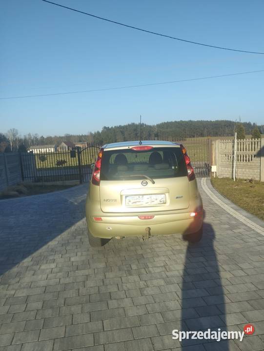 Nissan Note 14 benzyna gaz 88KM Note łódzkie