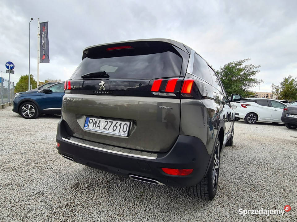 Peugeot 5008 GTLine 7Osób Navi Kamera 2xPDC Full czujnik parkowania Samochody osobowe Wągrowiec