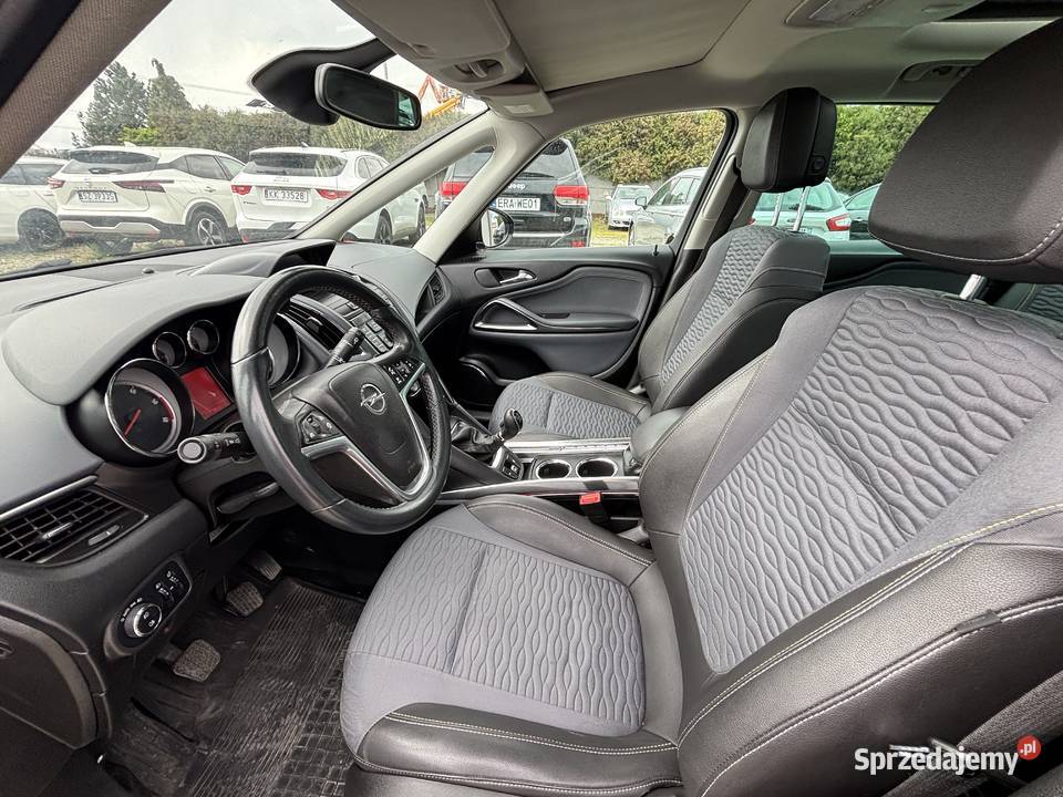 Opel Zafira 7 osobowy ogranicznik prędkości