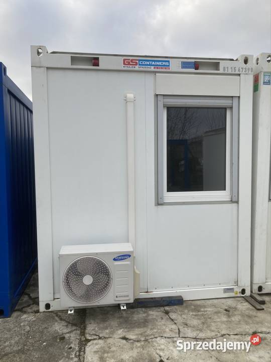 Kontener biurowy Containex klimatyzacja Zgierz