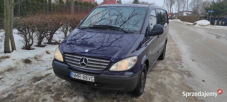 Mercedes Vito W639 22CDI 109 bez rdzy niski radio warmińsko-mazurskie Kętrzyn