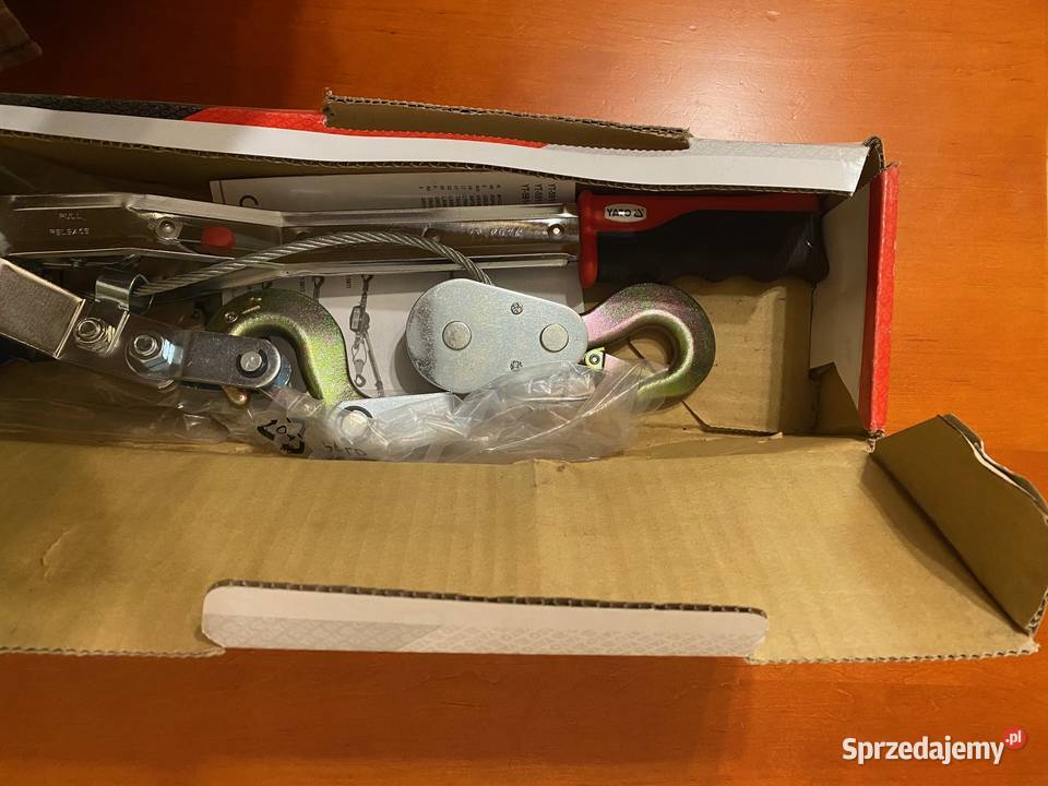 Wyciągarka linowa pozioma 1500 daN 3m YATO Bydgoszcz