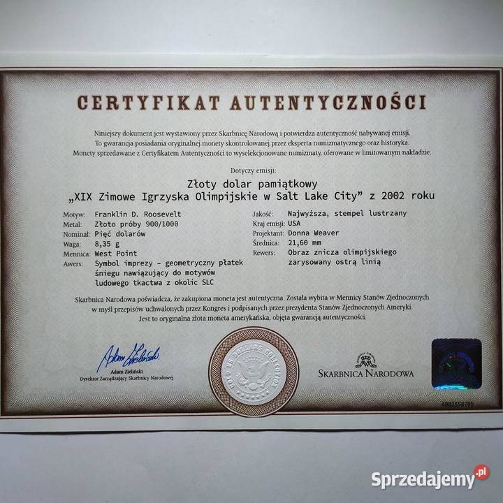 kompletna kolekcja 12 złotych monet pamiątkowych Piła