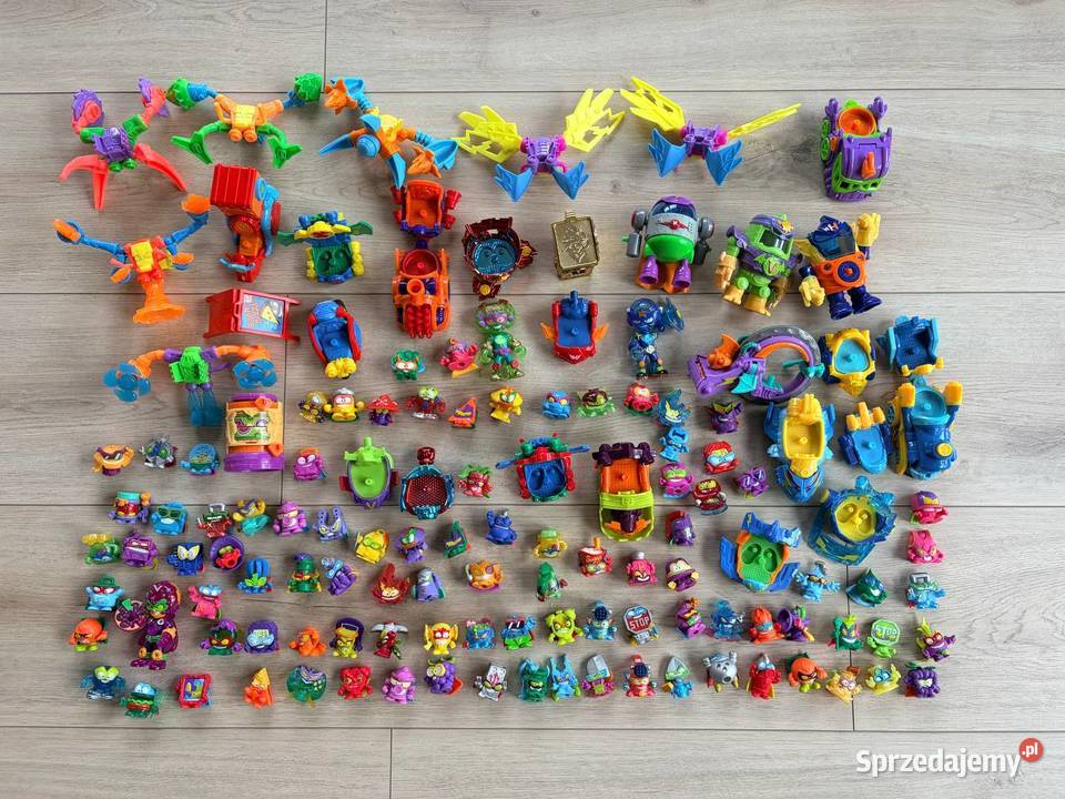 Duży zestaw SuperThings SuperZings figurki Figurki