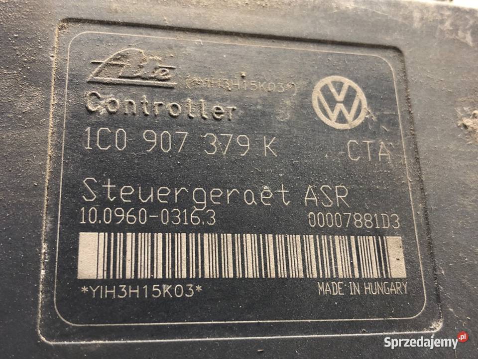 POMPA ABS SEAT TOLEDO II 1C0907379K 19 130 9806 Układ ABS i ESP