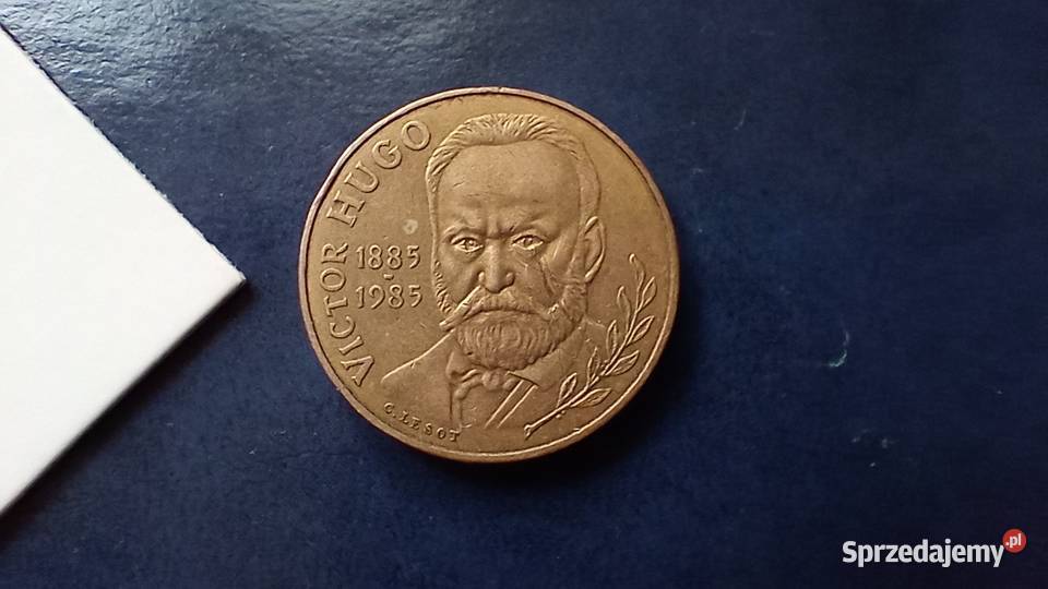 Stare monety 10 frank 1985 Francja Numizmatyka podkarpackie Lesko