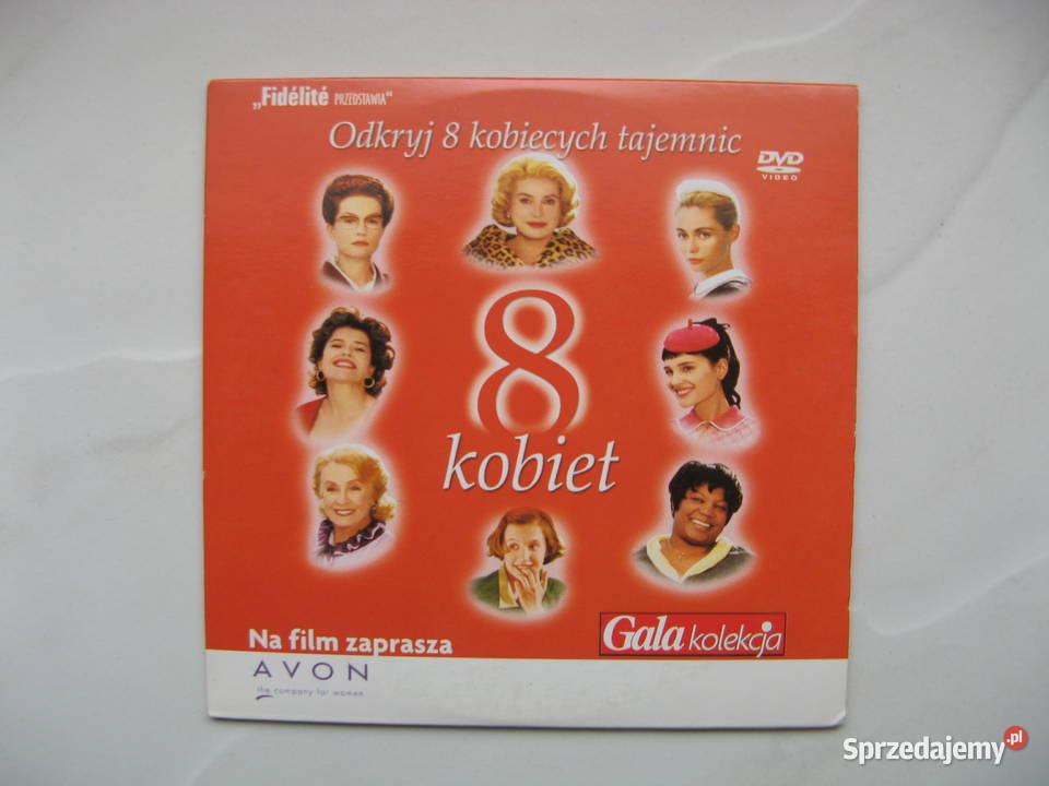 DVD 8 kobiet Catherine Deneuve Isabelle Huppert DVD