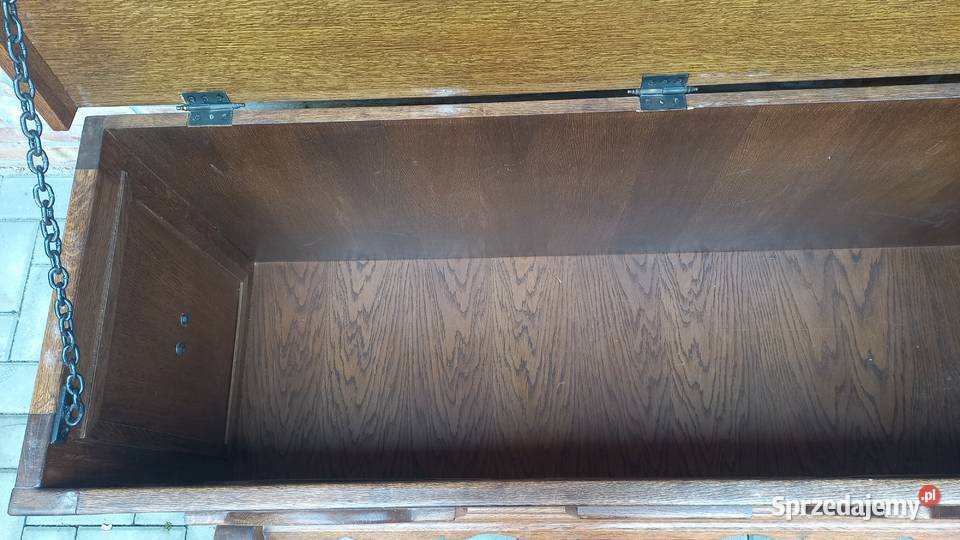 Skrzynia drewniana ławka 673 zachodniopomorskie Gawroniec