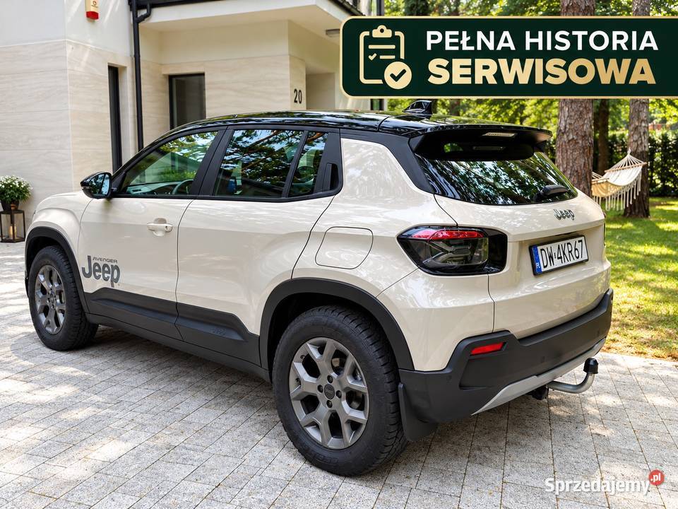 Jeep Avenger 2023 gwarancja fabryczna mazowieckie Magdalenka sprzedam
