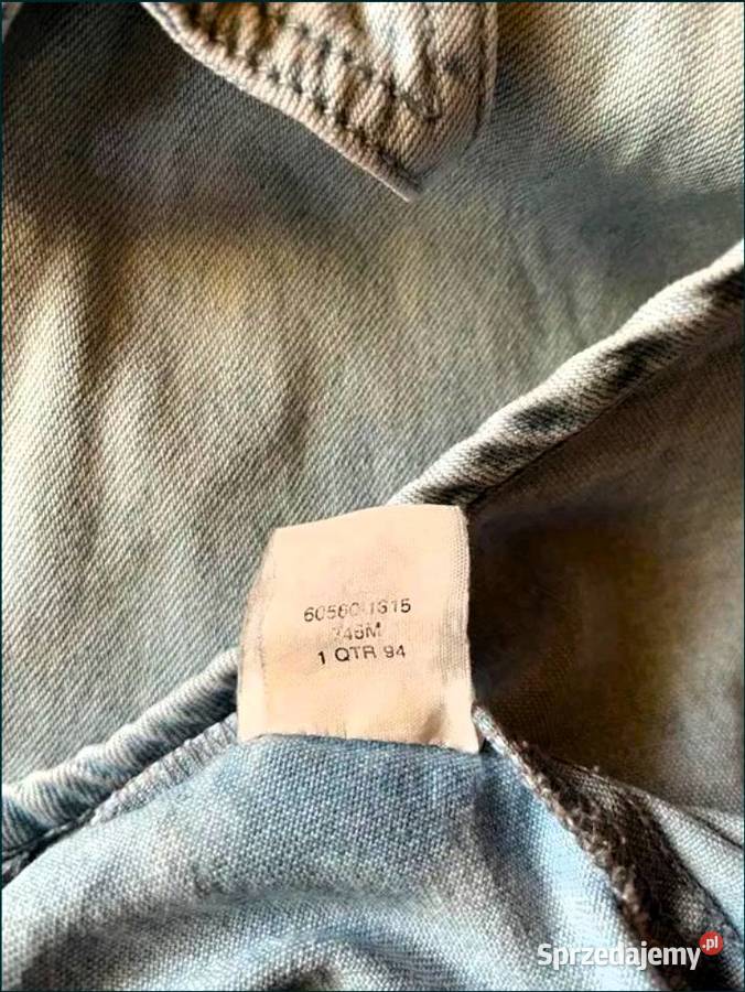 Koszula Jeansowa jasno niebieska Levis Strauss Odzież codzienna