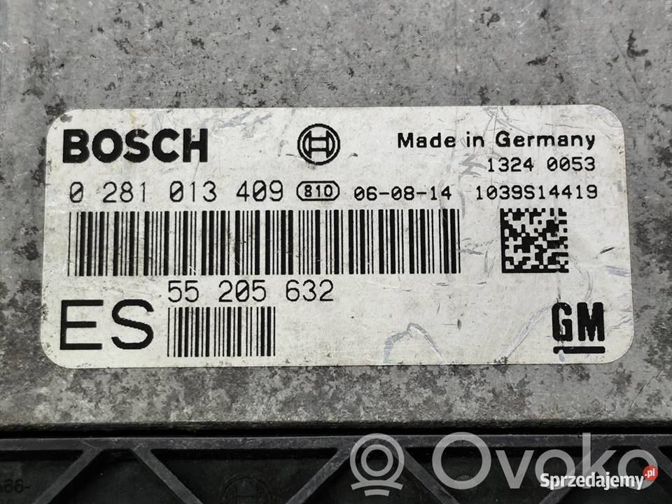 Opel Signum Vectra C 19CDTI STEROWNIK KOMPUTER Czujniki i sterowniki