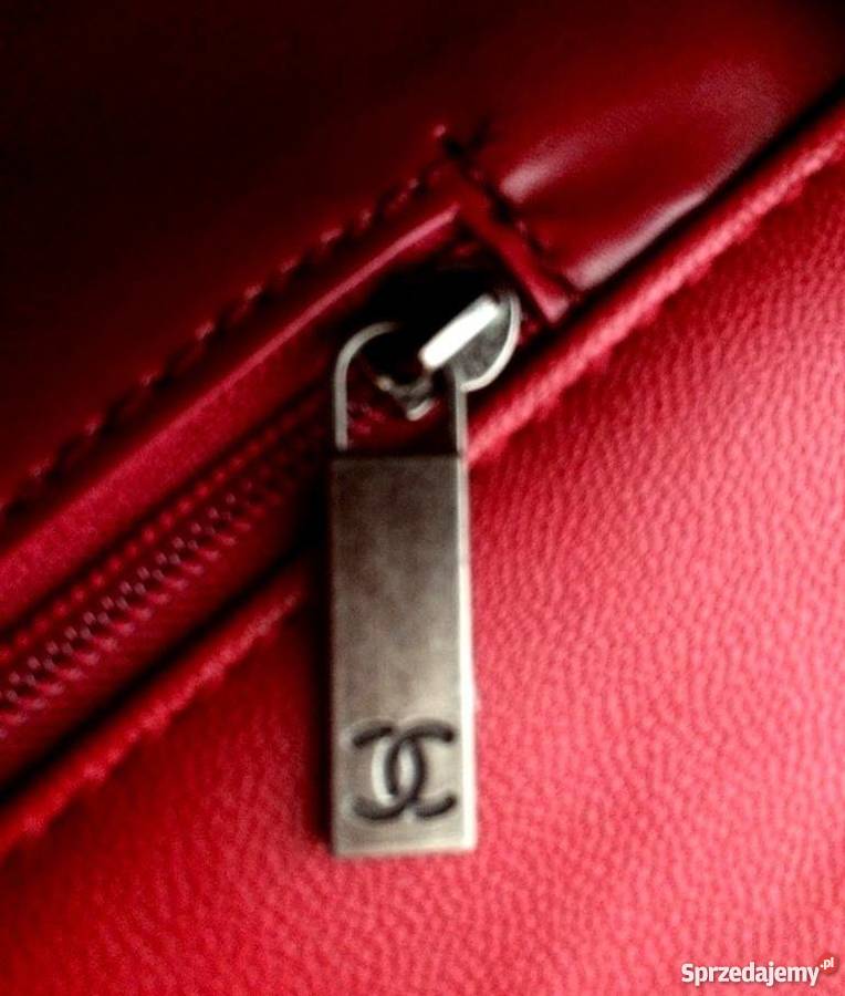 TOREBKA CHANEL BOY RED TOREBKA CC PIKOWANA Torby i torebki Bydgoszcz