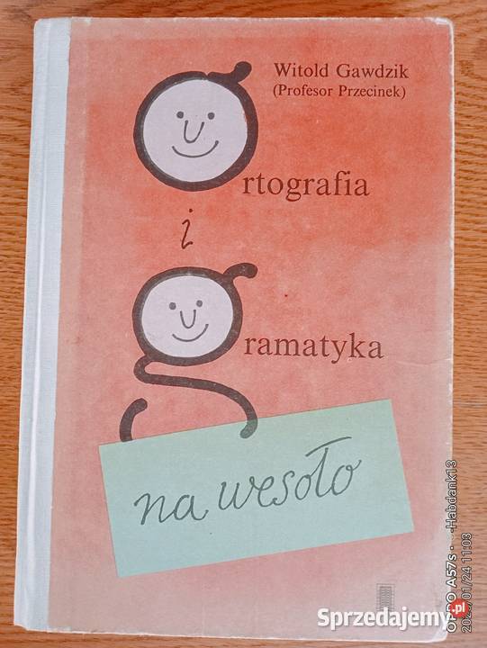 Ortografia i gramatyka na wesoło Książki dla dzieci Bychawka Trzecia