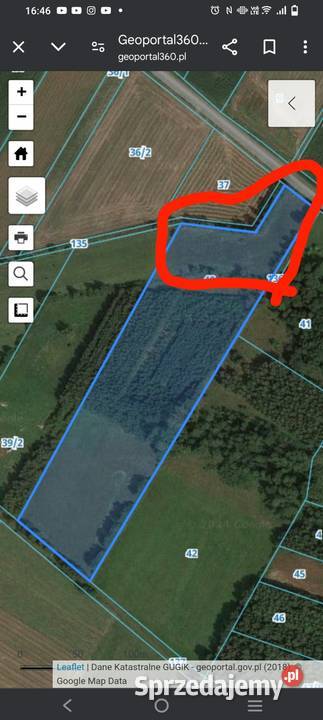 Działka rolna 06 ha Możliwość uzyskania warunków Suraż