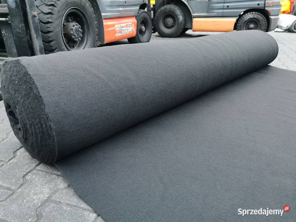 Geowłóknina PES150N czarna 15x15m 150g Warszawa