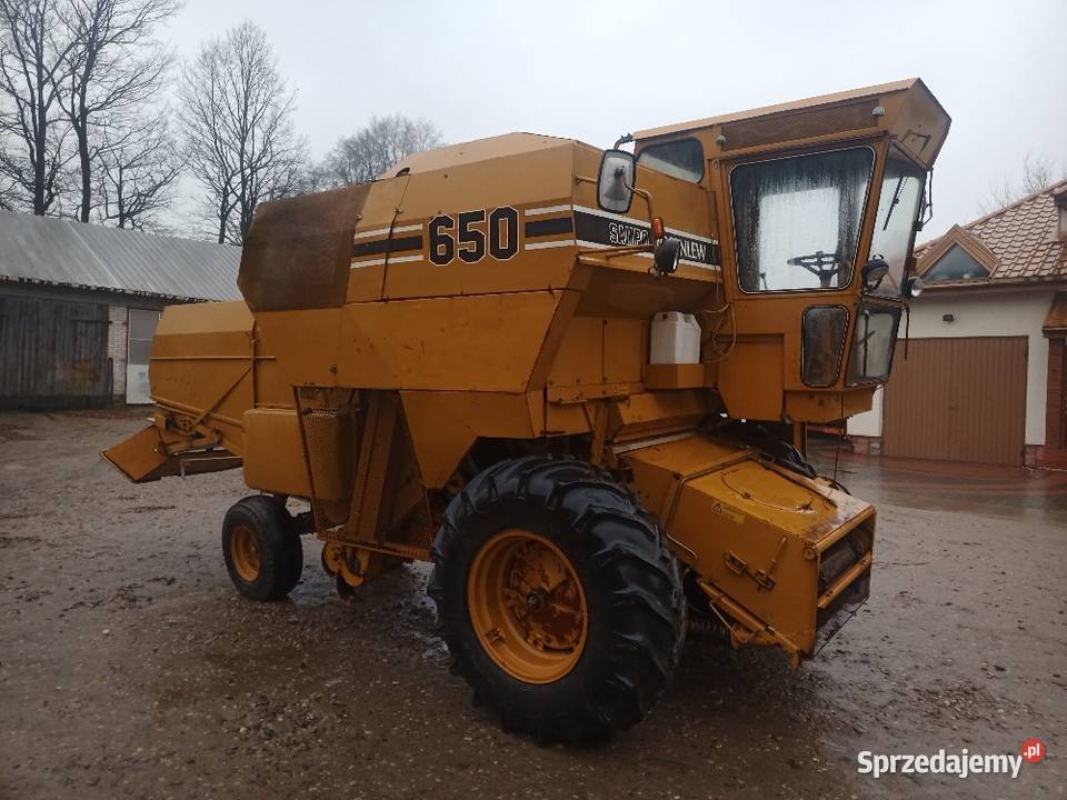 Kombajn Sampo 650 z kabiną Massey MF Sampo Czernice Borowe