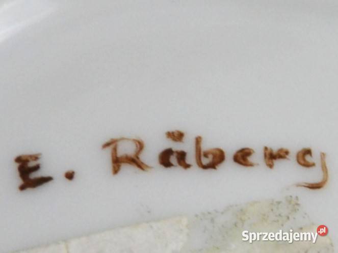 porcelanowy mini talerzyk na miód konfitury Warszawa