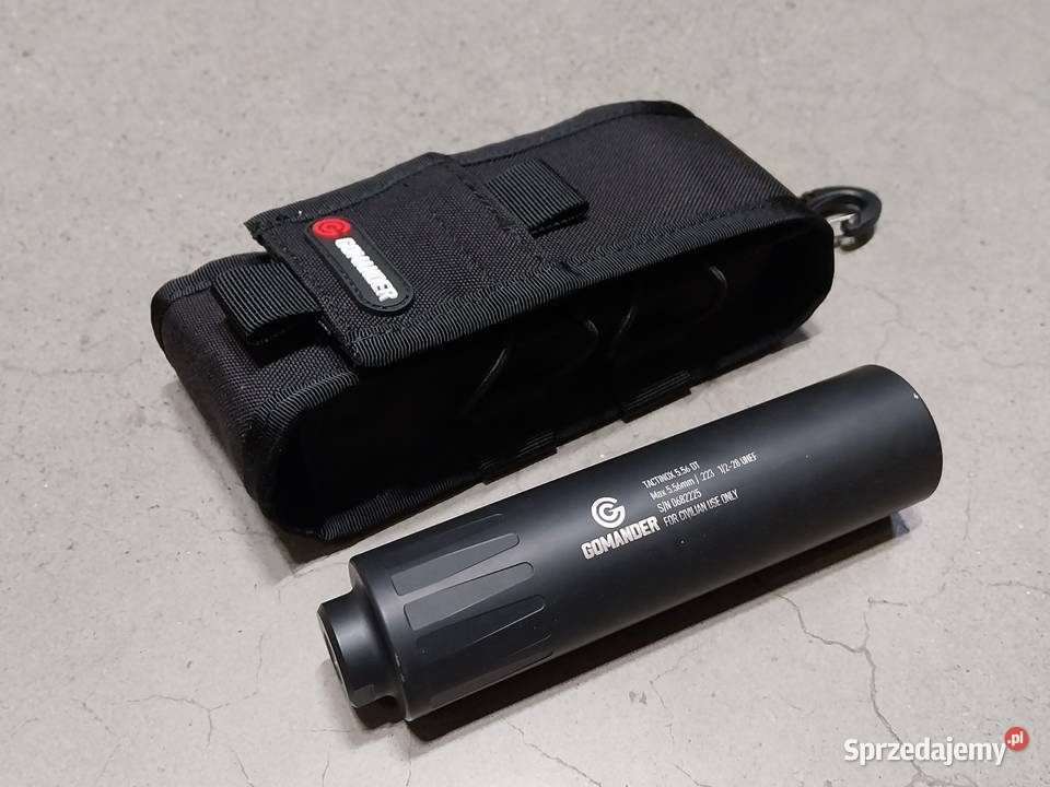 Tłumik do broni Gomander Tactinox DT 556 mm Czeladź