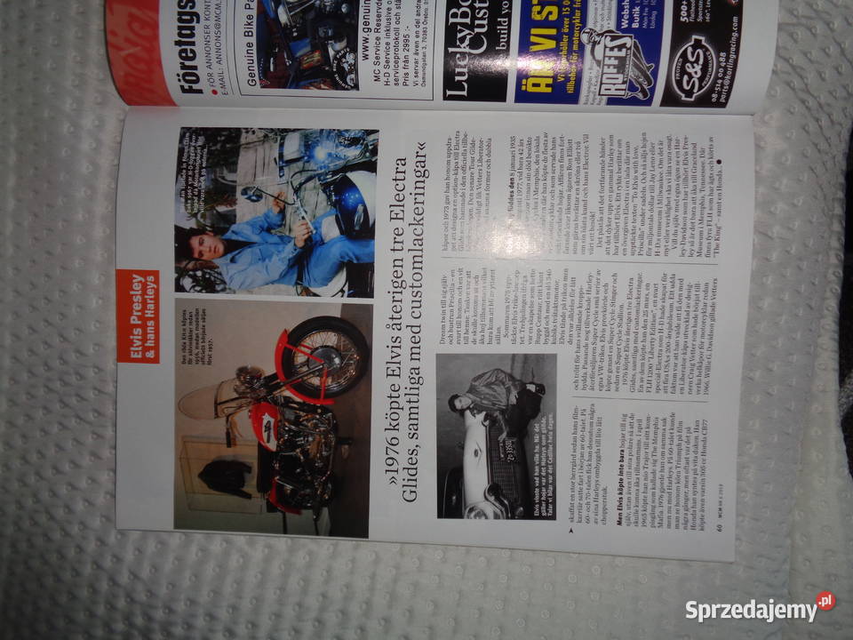 Stary magazyn motocyklowy MCM sprzedam