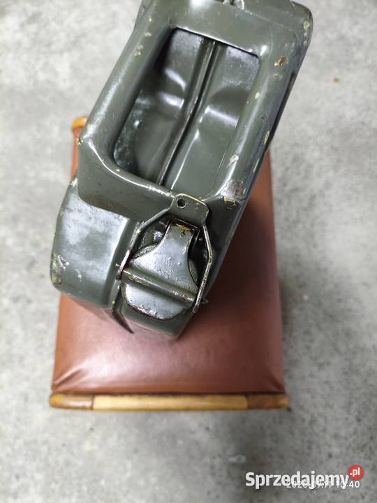 Zabytkowy Kanister Metalowy 5L NRD DDR TGL