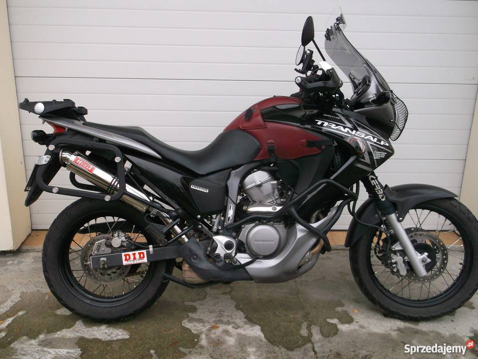 HUZAR EXHAUST wydech tłumik OWAL Honda Transalp Pozostałe Błażowa