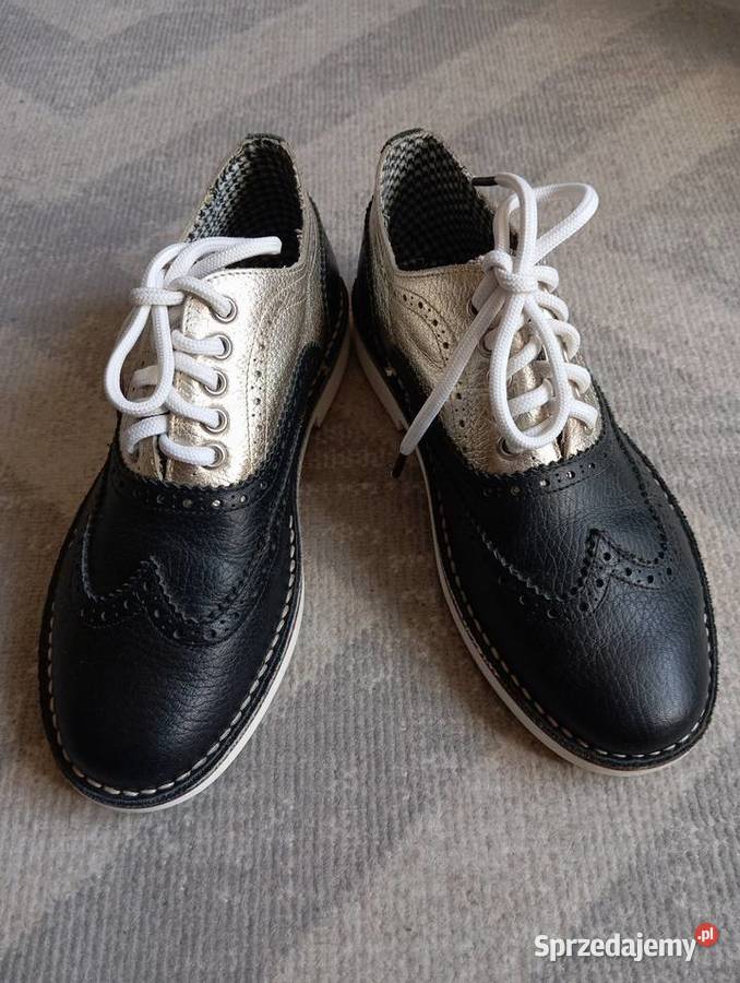 Damskie OXFORDY firmy POLLINI 37 skóra Warszawa