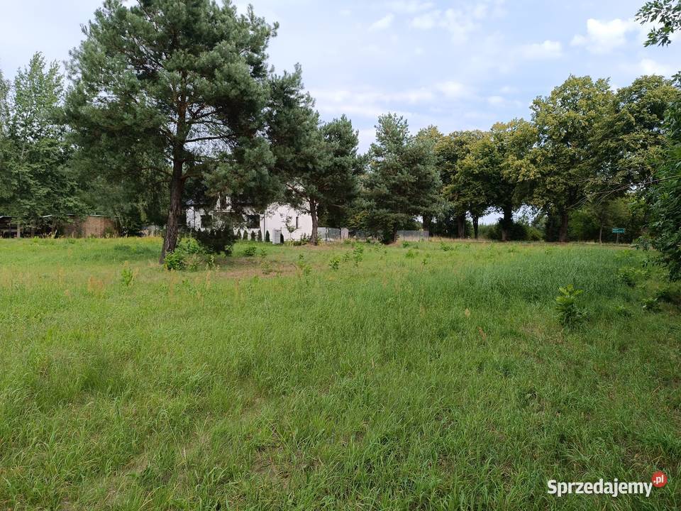 Działka budowlana 1500 m2 dogodne wymiary media Łochów