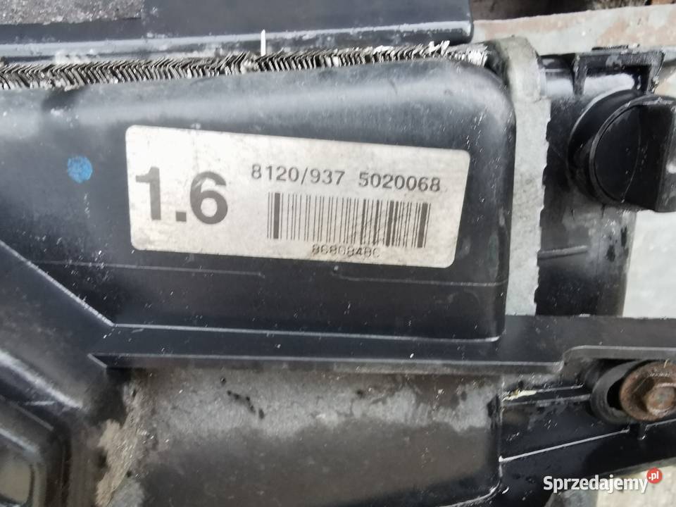 Komplet chłodnic Alfa Romeo 147 wentylator woda Międzychód