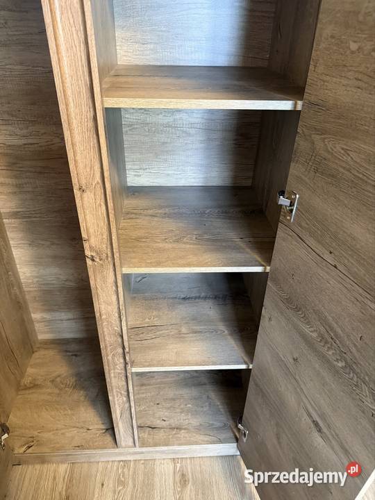 JYSK Szafa VEDDE 90x197 kolor ciemny dąb dziki 197cm sprzedam