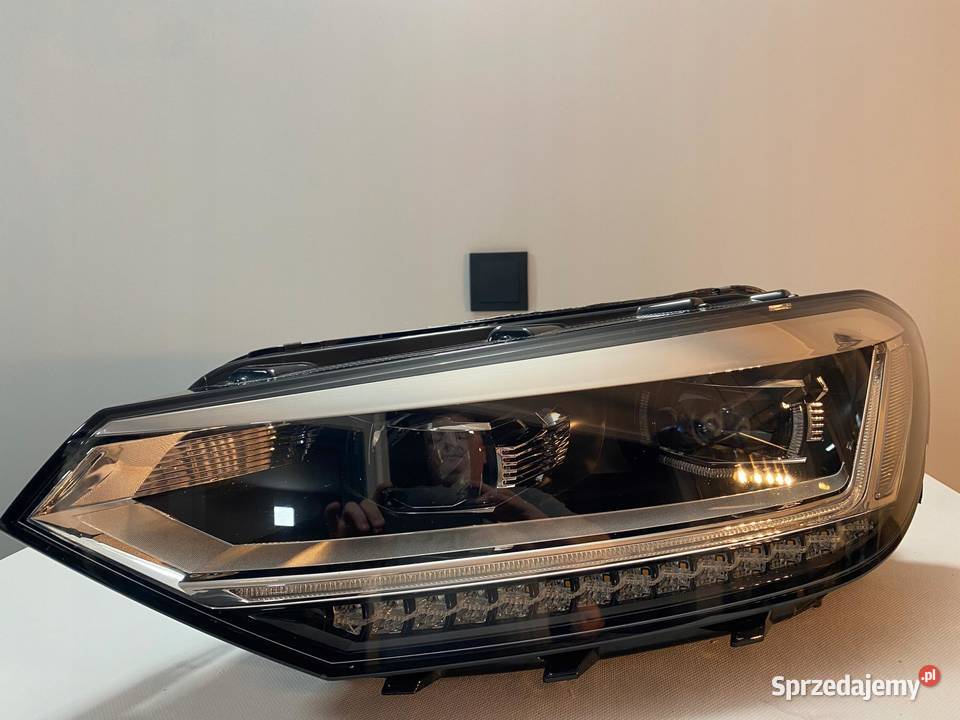 VW TOURAN LAMPA PRZOD PRZEDNIA LEWA LEWY FULL Lampy przednie wielkopolskie