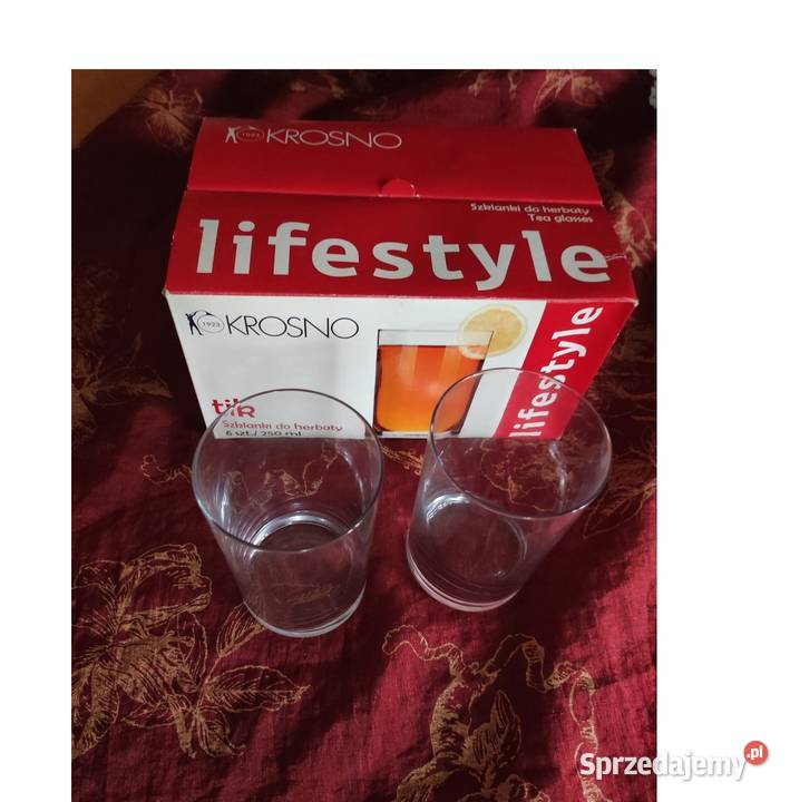szklanki lifestyle Krosno 6 sztuk do kawy świętokrzyskie sprzedam