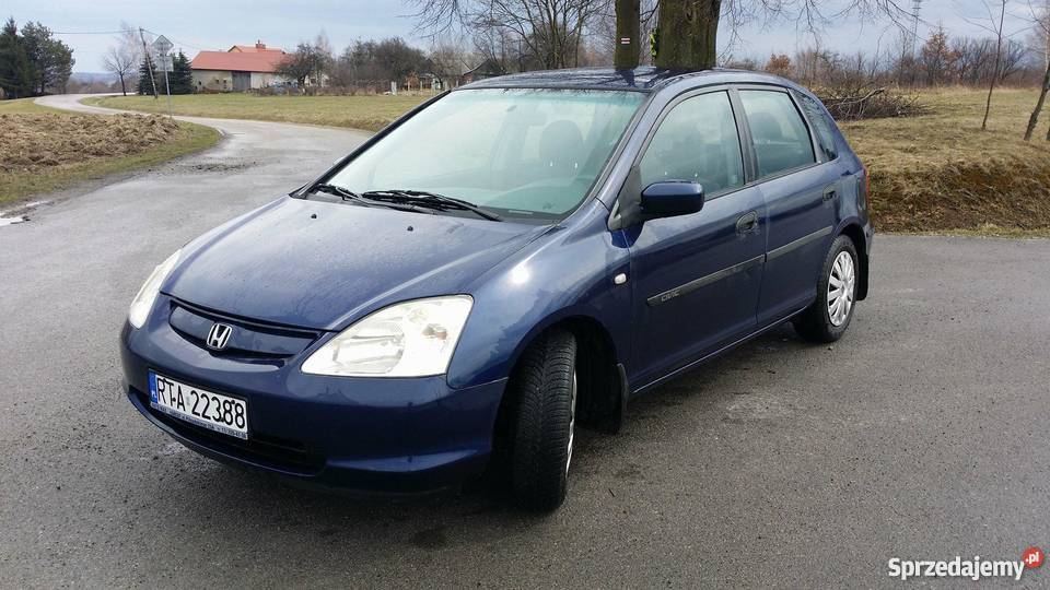 Honda Civic VII LPG 5D Okazja Zadbana Rzeszów